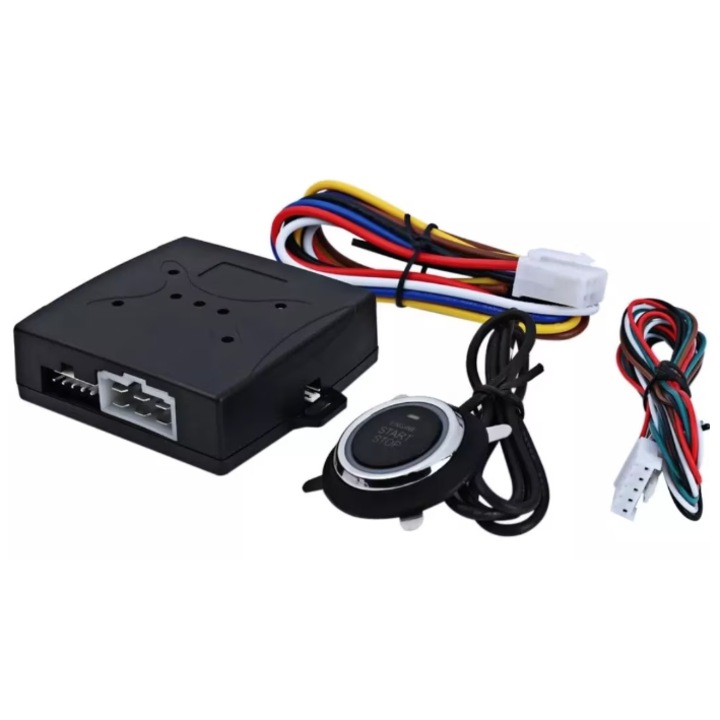 Kit buton de pornire auto Start Stop Smart Start System E14 12V
