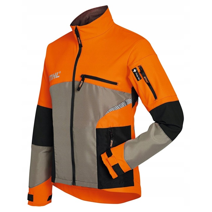 Jacheta de lucru, Stihl, DYNAMIC VENT, usoara, respirabila, culoare de avertizare, material elastic, M