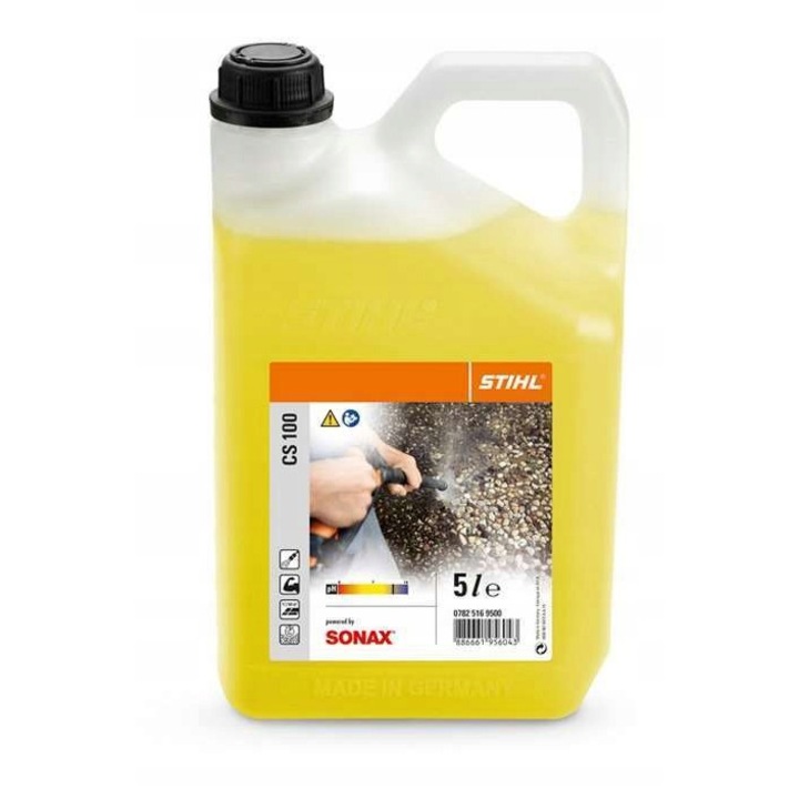 Sapun de curatare Stihl CS 100, pentru toate tipurile de vehicule, efect de perle, 1L