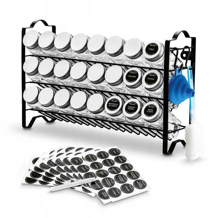 Tadar 24 darabos fűszertartó készlet