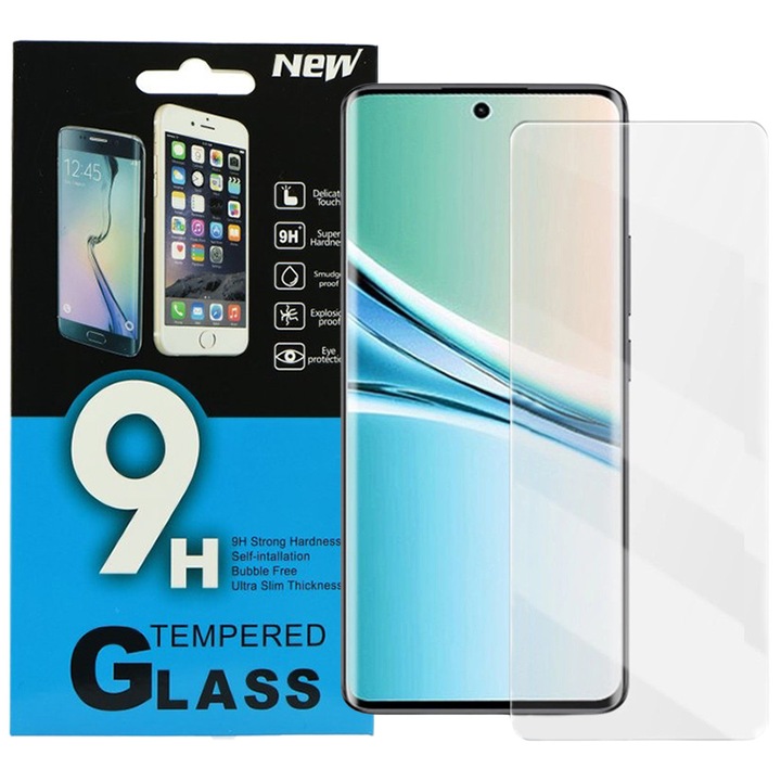 Xiaomi Poco X7 5G / Redmi Note 14 Pro 4G/5G kompatibilis üvegfólia, előlapi, edzett