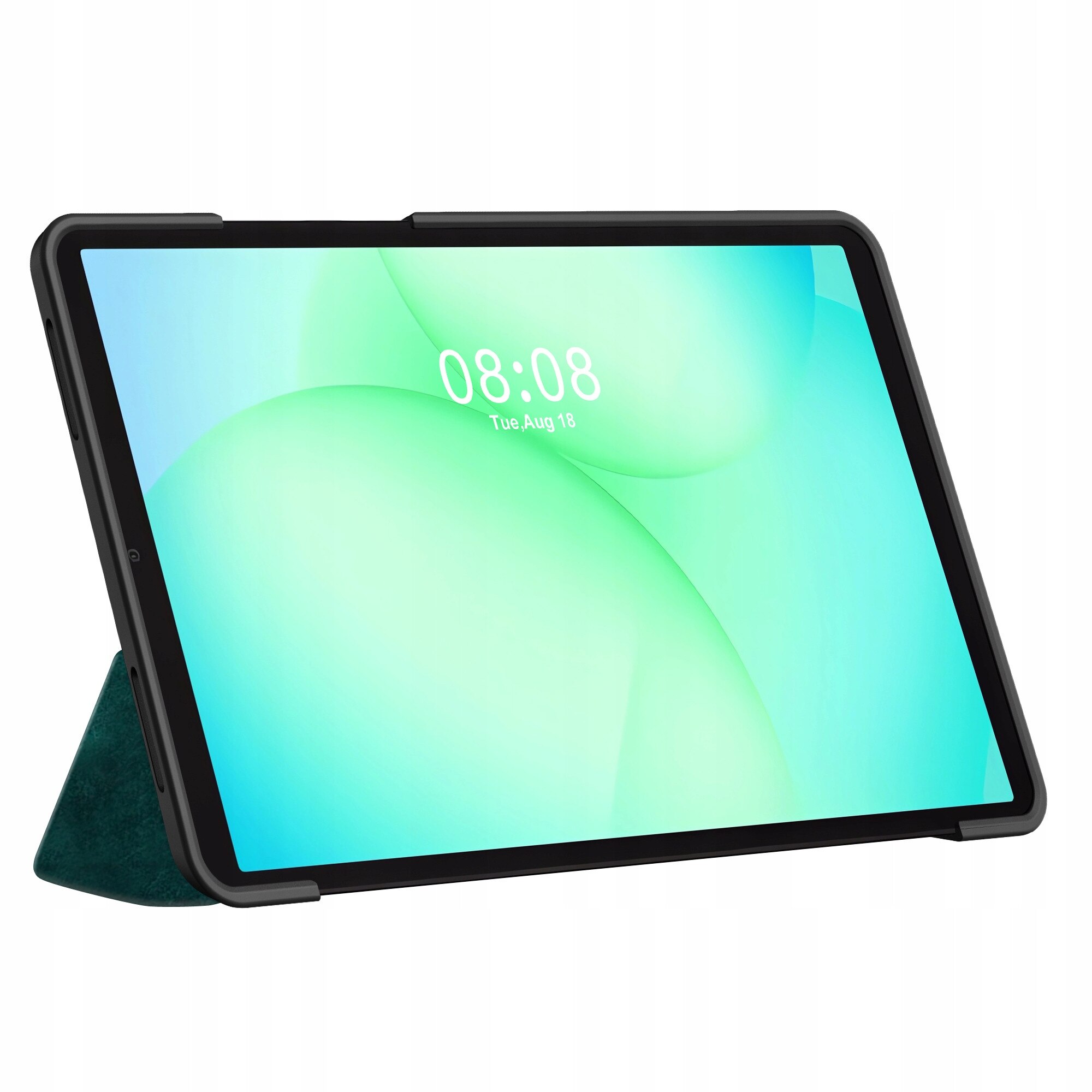 Husa tablete Tech-Protect SmartCase pentru Galaxy Tab A9+/A11+ Plus 11", culoare Sad Cat, set cu 2 sticla de protectie