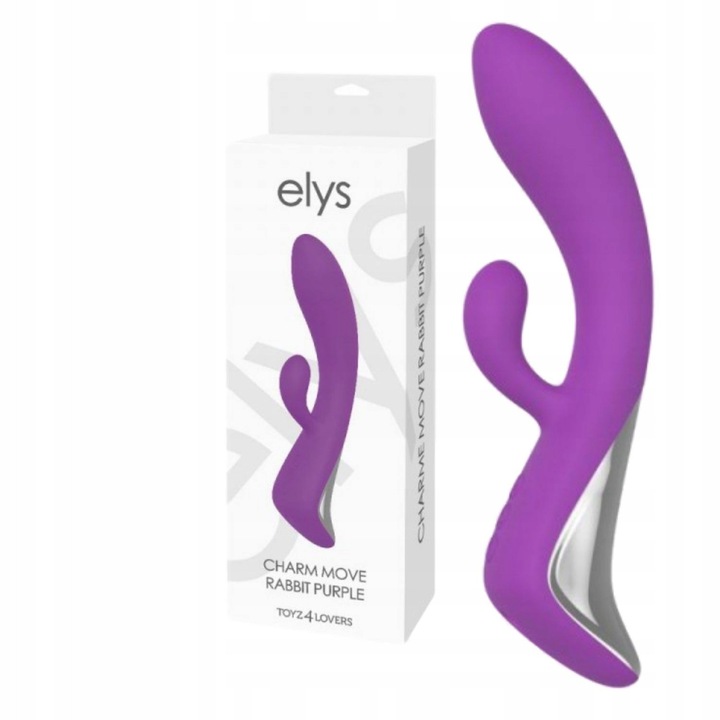 Вибратор Toyz4Lovers, силикон, виолетов, 22см, водоустойчив