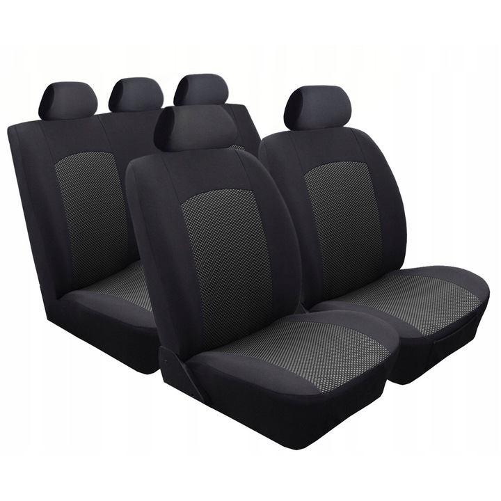 Huse auto Volkswagen T5, set 6 piese, model T06, 2003-2015, 100% sigur, material de calitate