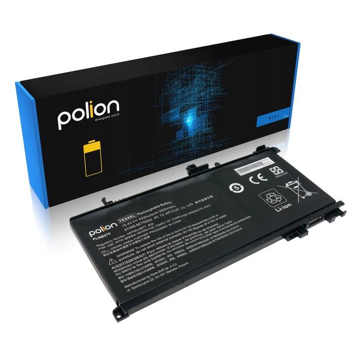 Батерия за лаптоп HP, полимерна, литиево-полимерна, 2800mAh, 15,4V, 4 клетки