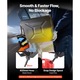 Canistra combustibil metalica, Bidon benzina 20 L, Duza de turnare, Maner ergonomic, Debit maxim 6 L/min, Etansa si rezistenta la coroziune, Compatibila auto/moto/ATV/UTV, Negru