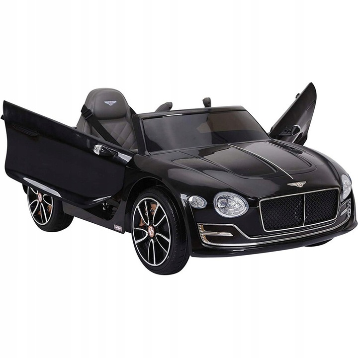 Mașină electrică Super Toys Bentley EXP12, 2 locuri, roți EVA, neagră, 108x59x40cm