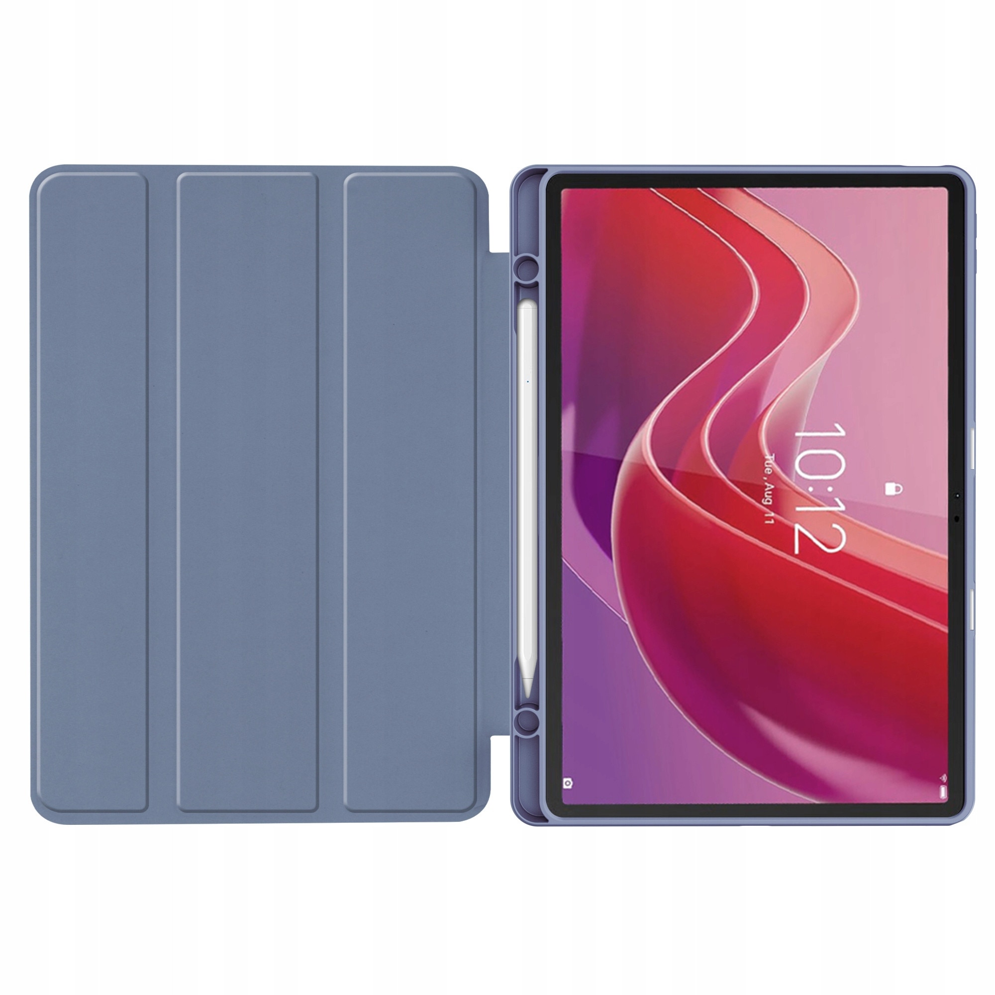 Etui SmartCase Tech-Protect pentru Lenovo Tab M11 K11E TB-330, Lavender, cu suport pentru rysik, set complet