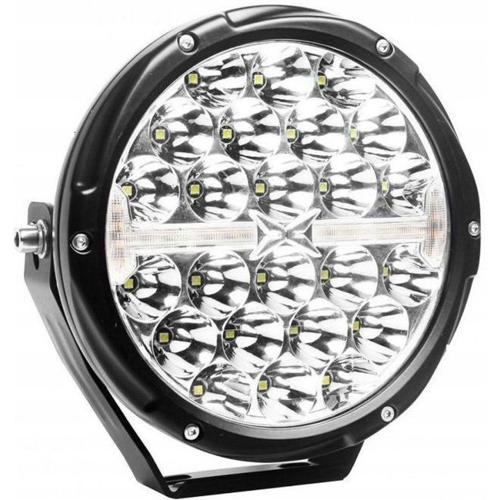 Reflektor drogowy LED, 24+20+20 LED, 10920 lm, 12V/24V, 240x220x103 mm, set