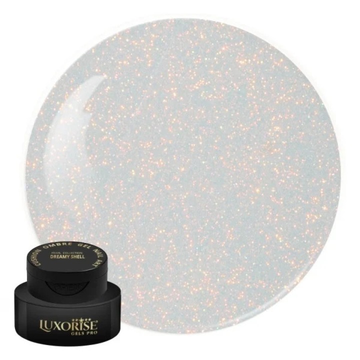 Gel UV Nail Art Babyboomer LUXORISE Cushion Ombre Pearl - Dreamy Shell, 2ml