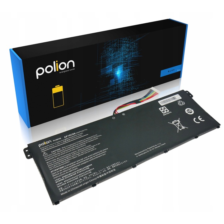 Батерия за лаптоп Polion AP18C8K, 4 клетки, 4350mAh, 11,55V, за ACER Swift 3