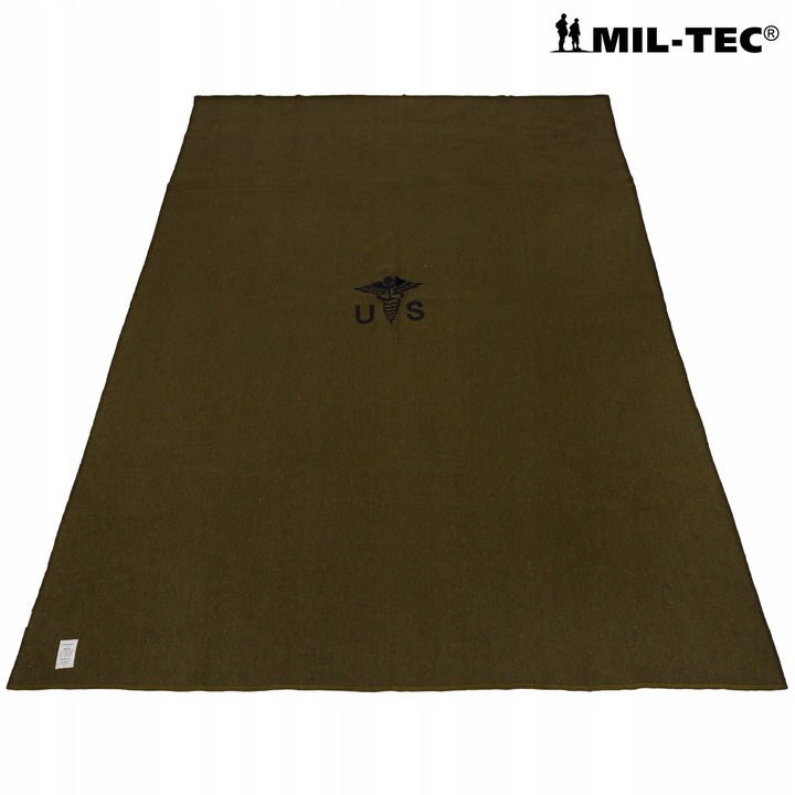 Mil-Tec takaró, gyapjú, 225x165cm, zöld