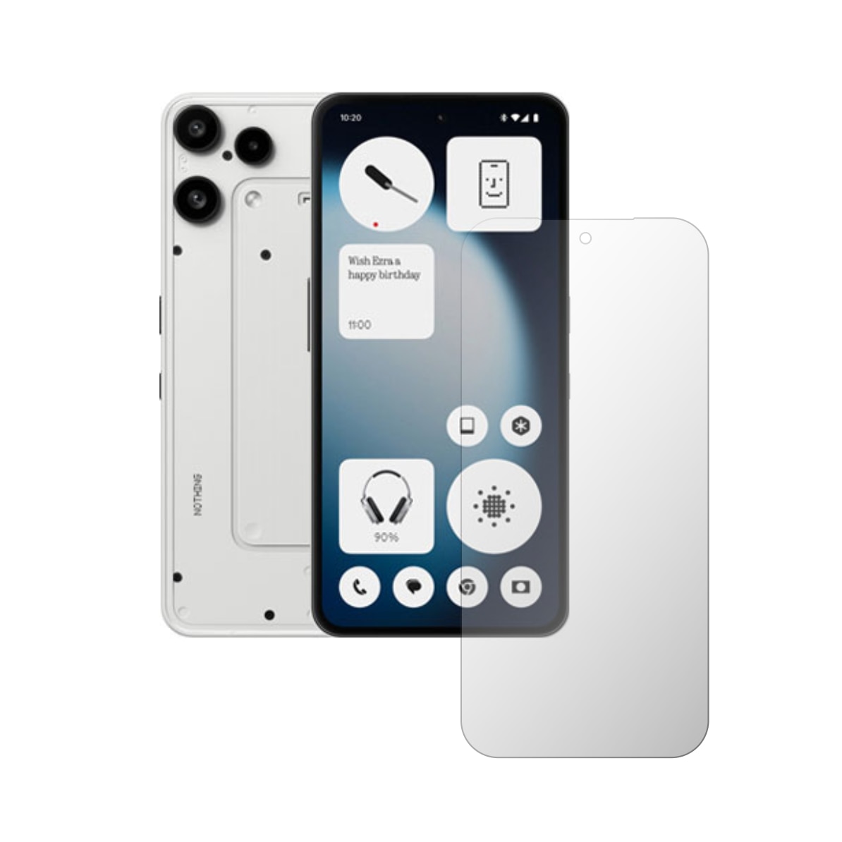 Folie Protectie Ecran iSkinz AutoRegeneranta pentru Nothing Phone (3a) Lite - Full Display, Siliconica Ultra-Clear, Adeziva si Flexibila