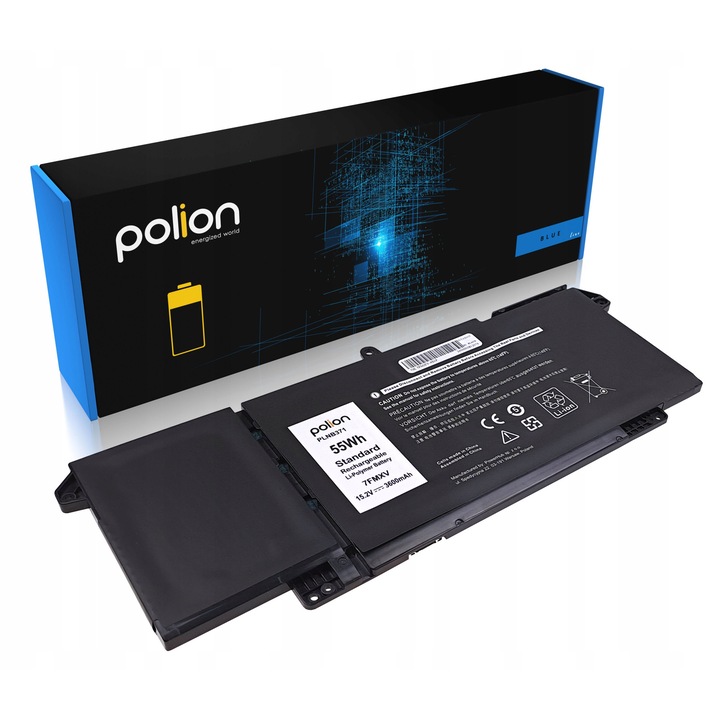 Батерия за лаптоп Polion 3600mAh 15.2V за DELL Latitude 5320 7320 7420 7520