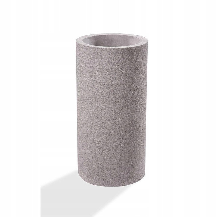 Аплик V-TAC, модел BETON, 2xGU10, кръгла основа, сив, 120x140x235мм