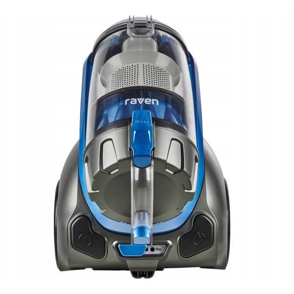 Aspirator fara sac Raven EO003X, 800W, filtru HEPA H13, gri/albastru, 39x27.5x33cm