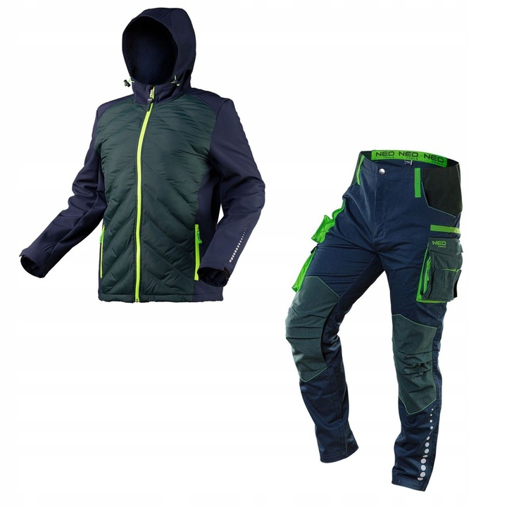 Geaca si pantaloni NEO Tools, protectie munca, XL
