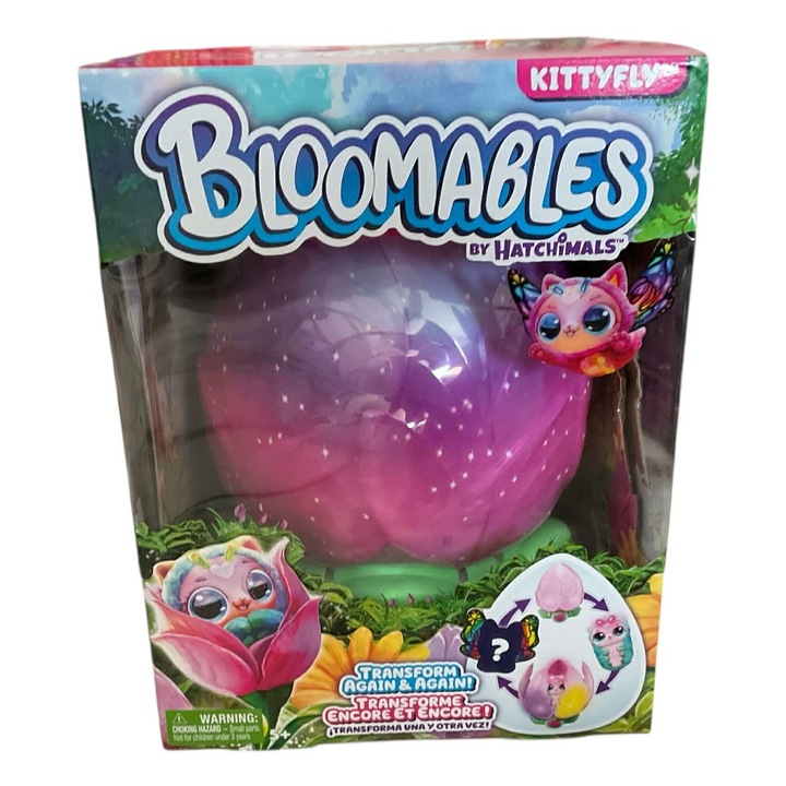 Hatchimals плюшена играчка, Bloomables, 100+ звука, фигурка на животно, за момичета