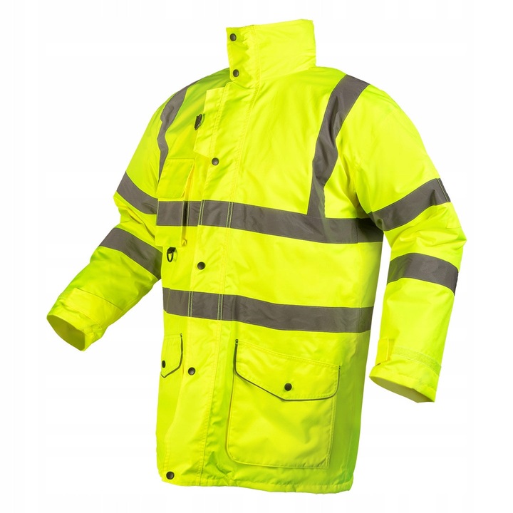 Jacheta de lucru NEO Tools 5in1, captusita, galbena, imbracaminte protectia muncii, S