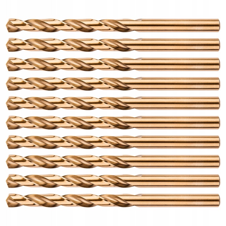 Set burghie metal HSS-Co 6.5 mm 10 buc Neo Tools