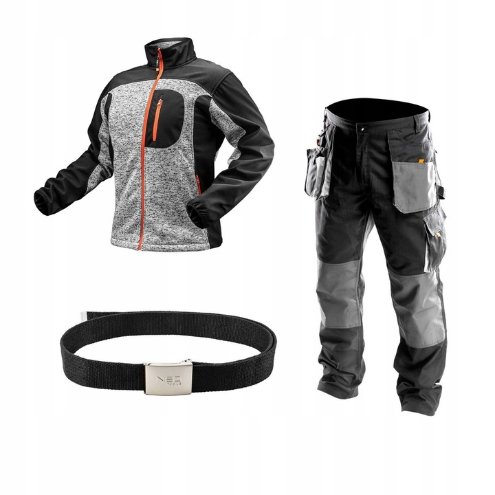 Set complet de imbracaminte de lucru NEO Tools, pantaloni, jacheta, 3XL