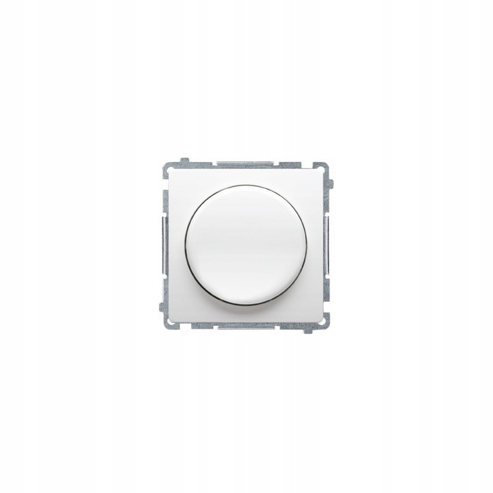 Kontakt-simon beépített forgó fényerő-szabályozó, fehér, 230V, 75x75x46mm