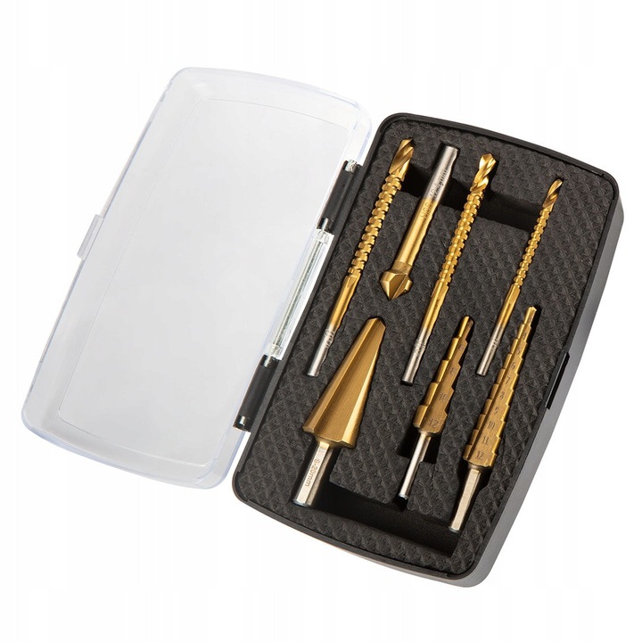 Set burghie treptate 7 piese, Neo Tools