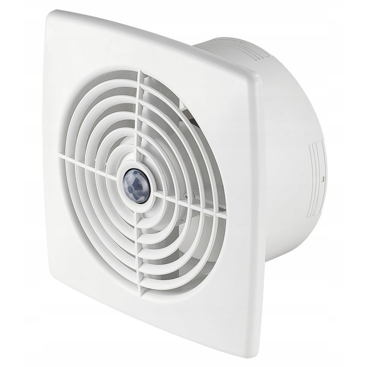 Ventilator de baie, Retis 125, cu senzor de miscare, 125mm, 150m3/h, 41dB, IP X4