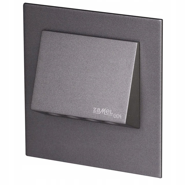 Zamel NAVI LED lámpa, grafit, 0.84W, méretek 7.3x7.3x1.5cm, RGB