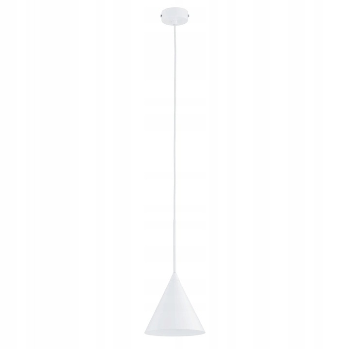 Висяща лампа FABO, бяла, метал, 90x17x17см, E27 15W