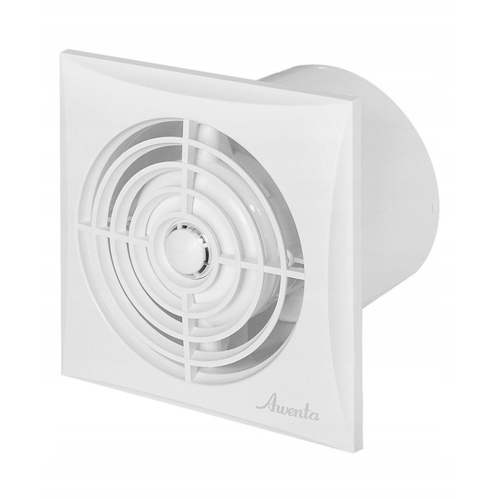 Ventilator de baie cu senzor de miscare si temporizator, Awenta SILENCE WZ100R, alb, 100mm