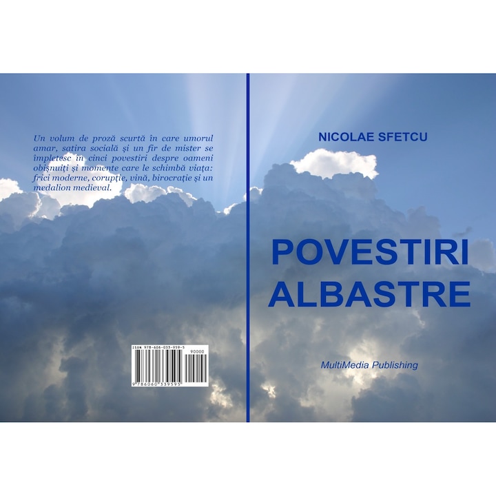 Povestiri albastre, Nicolae Sfetcu, MultiMedia Publishing, tiparit, 36 pagini
