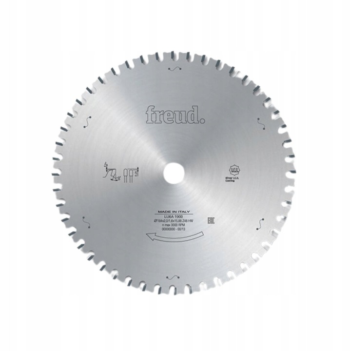 Pila HM Freud 216x30x40Z, pentru taierea otelului, 2mm grosime, 1.6mm grosime corp