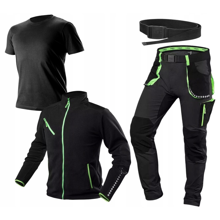 Set de imbracaminte de lucru pentru barbati, NEO TOOLS, 3 piese, M