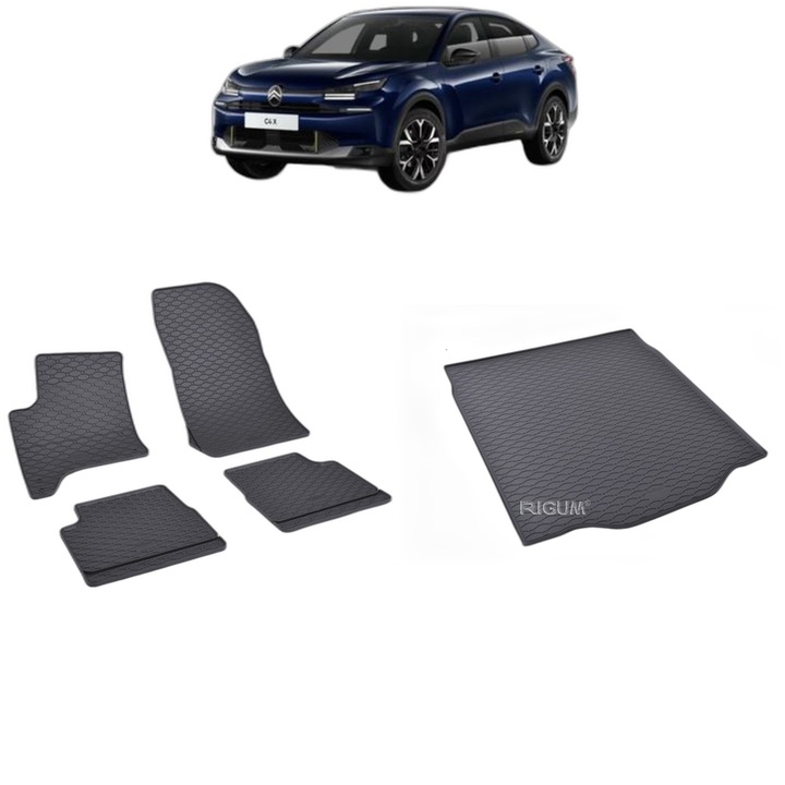 Set Covorase Auto Si Tavita Portbagaj CITROEN C4 X MHEV FACELIFT din 03.2025 - 2026, caroserie suv