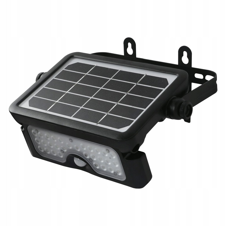 Proiector solar Eko-Light, 5W 500lm, 4000K, cu senzor de miscare, IP65