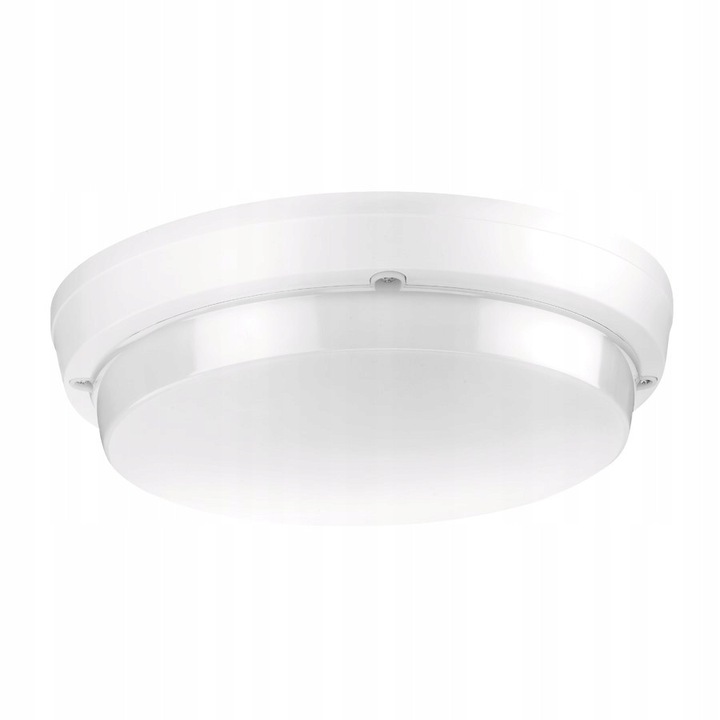 LED плафониера 40см, 25W, 3070LM, 3000K, бяла, IP65, PXF LIGHTING