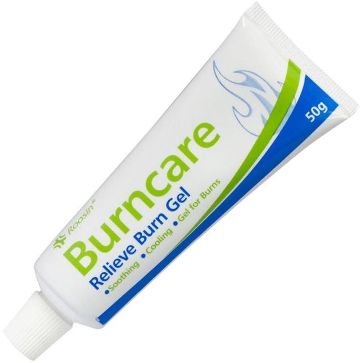 Set 2 Geluri pentru Arsuri ROOSIN, 50 g, unisex, textura gel, pentru piele sensibila