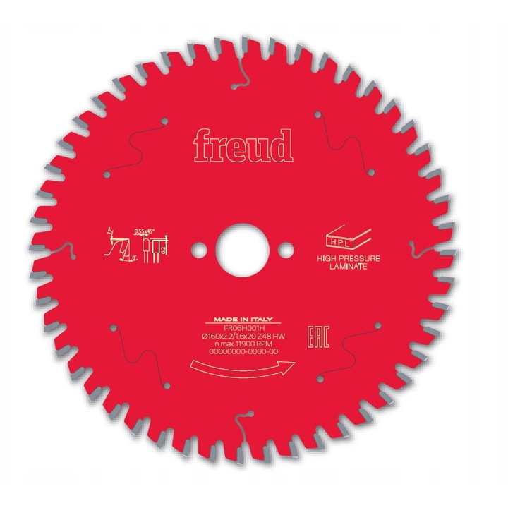 Disc taiere HPL 305x30mm, 96 dinti, Freud
