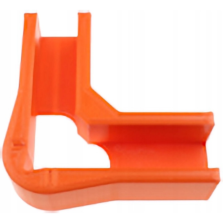 Urmatorul Uchwyt Stolarski Katowy Narozny 90, 85mm x 85mm, Pomarancz, set de montaj pentru corpuri de mobilier