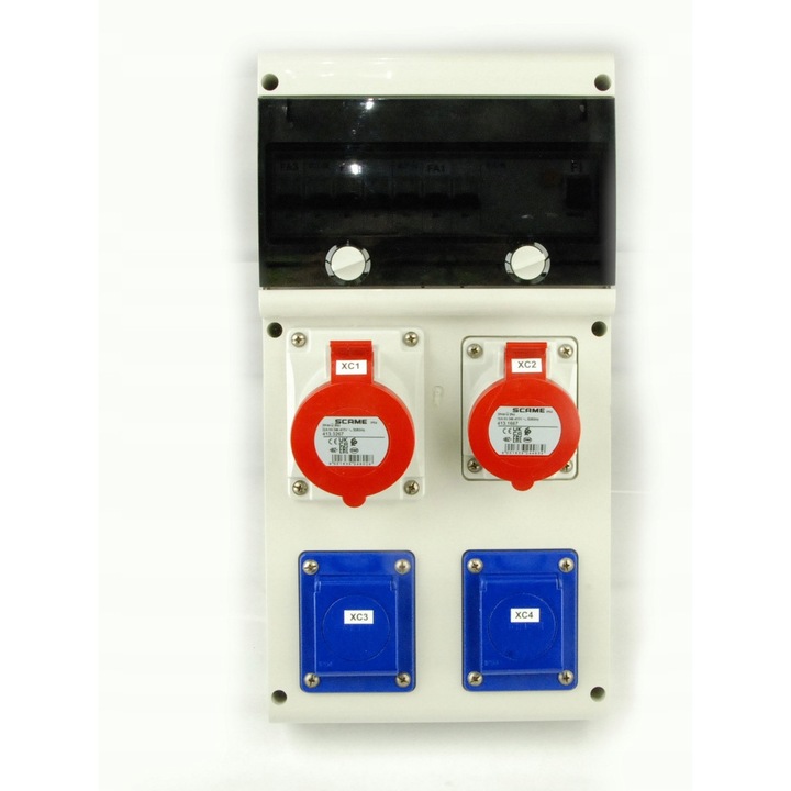 Tablouri electrice, Scame, 32A/5, 16A/5, 2x230V, IP44