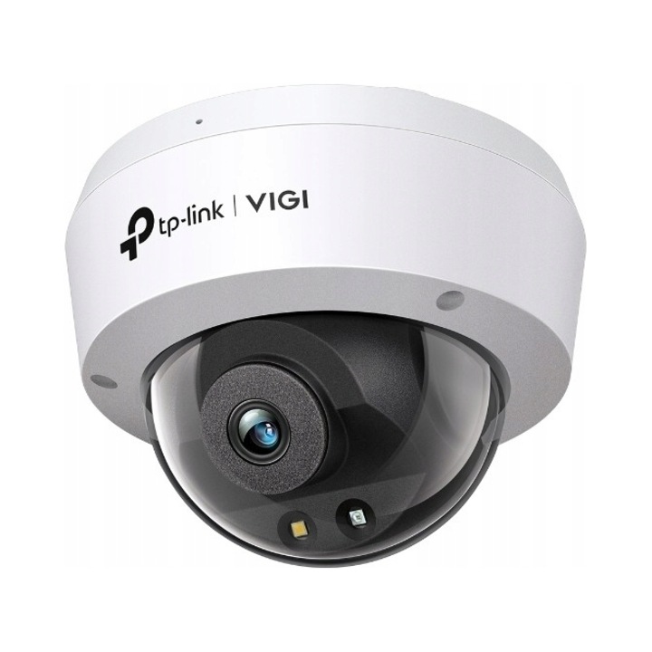 Камера IP TP-Link VIGI C230, 3MP, обектив 2.8мм, вграден микрофон, устойчивост на вандализъм IK10, IP67, PoE/12V DC, бял