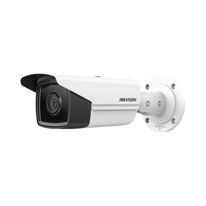 Camera de supraveghere HIKVISION, tuba, 4 Mpx, 2.8mm, IP67, 12VDC/PoE, dimensiuni 105x293mm