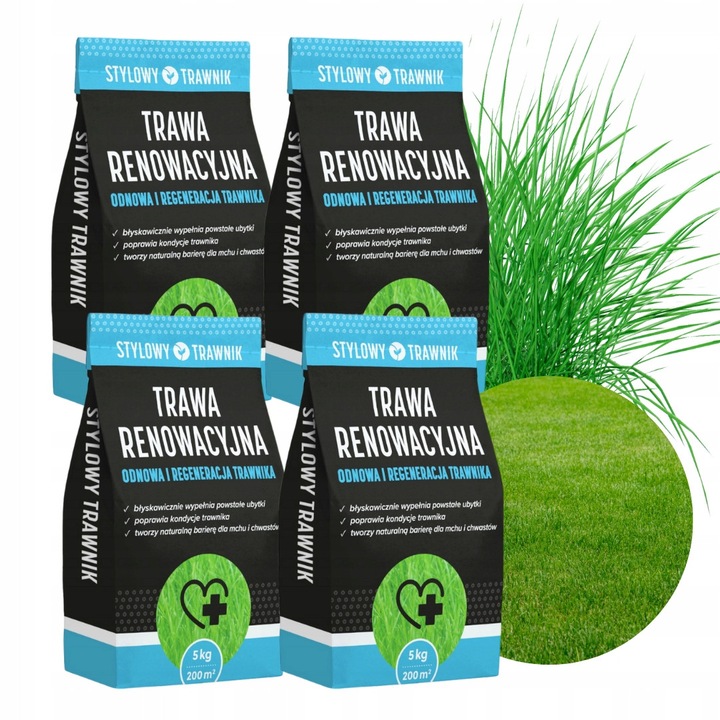 Trafa Renowacyjna 20kg, pentru regenerare, auto-zagascare, 800m², multicolor