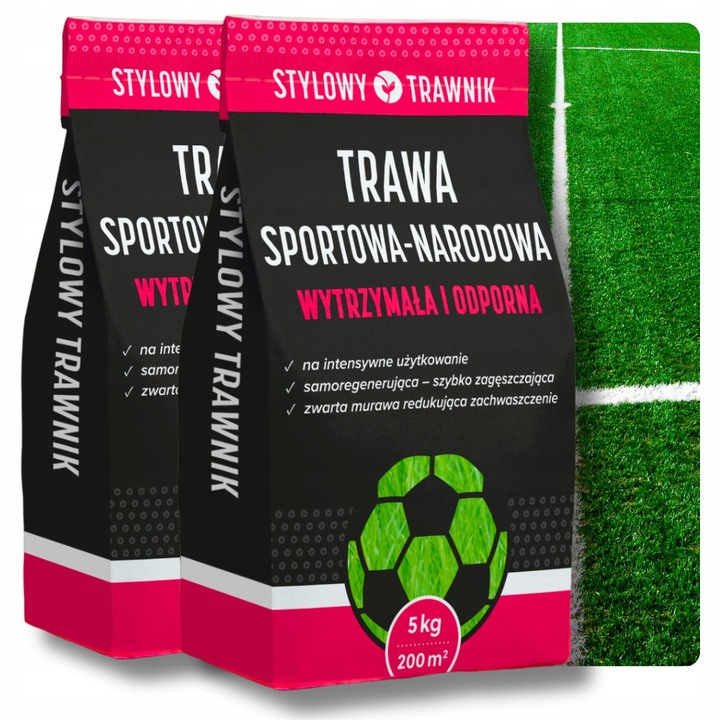 Trafa sportiva auto-regeneranta, Stylizer, 10kg, verde, pentru 400m²
