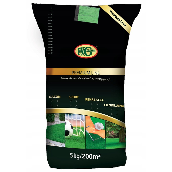 Seminte de iarba Sport Premium 5kg, rezistenta la calcare, auto-regenerare, multicolor