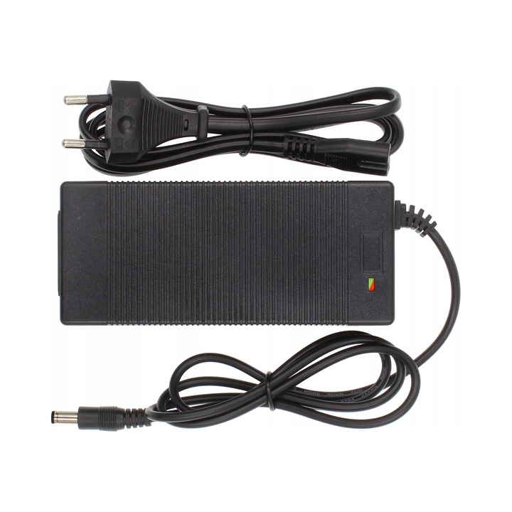 Incarcator automat pentru bicicleta electrica 36V (42V) 2A, dimensiuni 132x57x31mm