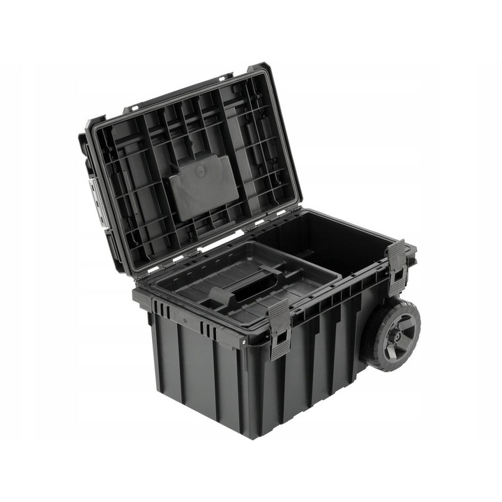Skrzynia narzedziowa Yato S1, 44l, 50kg, 600x400x345mm, cu roti, set cu tava portabila