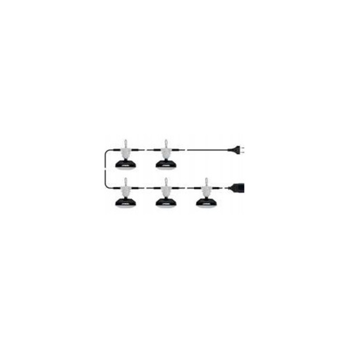 Sthor LED projektor készlet 5x9W, 4500 lm, 5000 K, 15,4 m