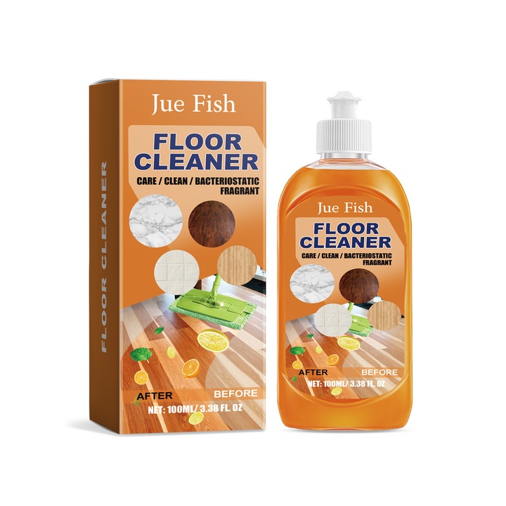Padlótisztító oldat, 100ml, folt- és vízkőtisztító, többszínű